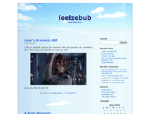 Tablet Screenshot of leelzebub.umwblogs.org