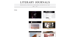 Desktop Screenshot of literaryjournals.umwblogs.org