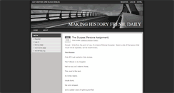 Desktop Screenshot of mgodfrey.umwblogs.org