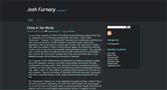 Desktop Screenshot of joshfurnary.umwblogs.org