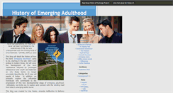 Desktop Screenshot of emergingadulthood.umwblogs.org