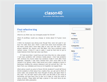 Tablet Screenshot of ciason40.umwblogs.org