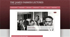 Desktop Screenshot of jamesfarmerlectures.umwblogs.org